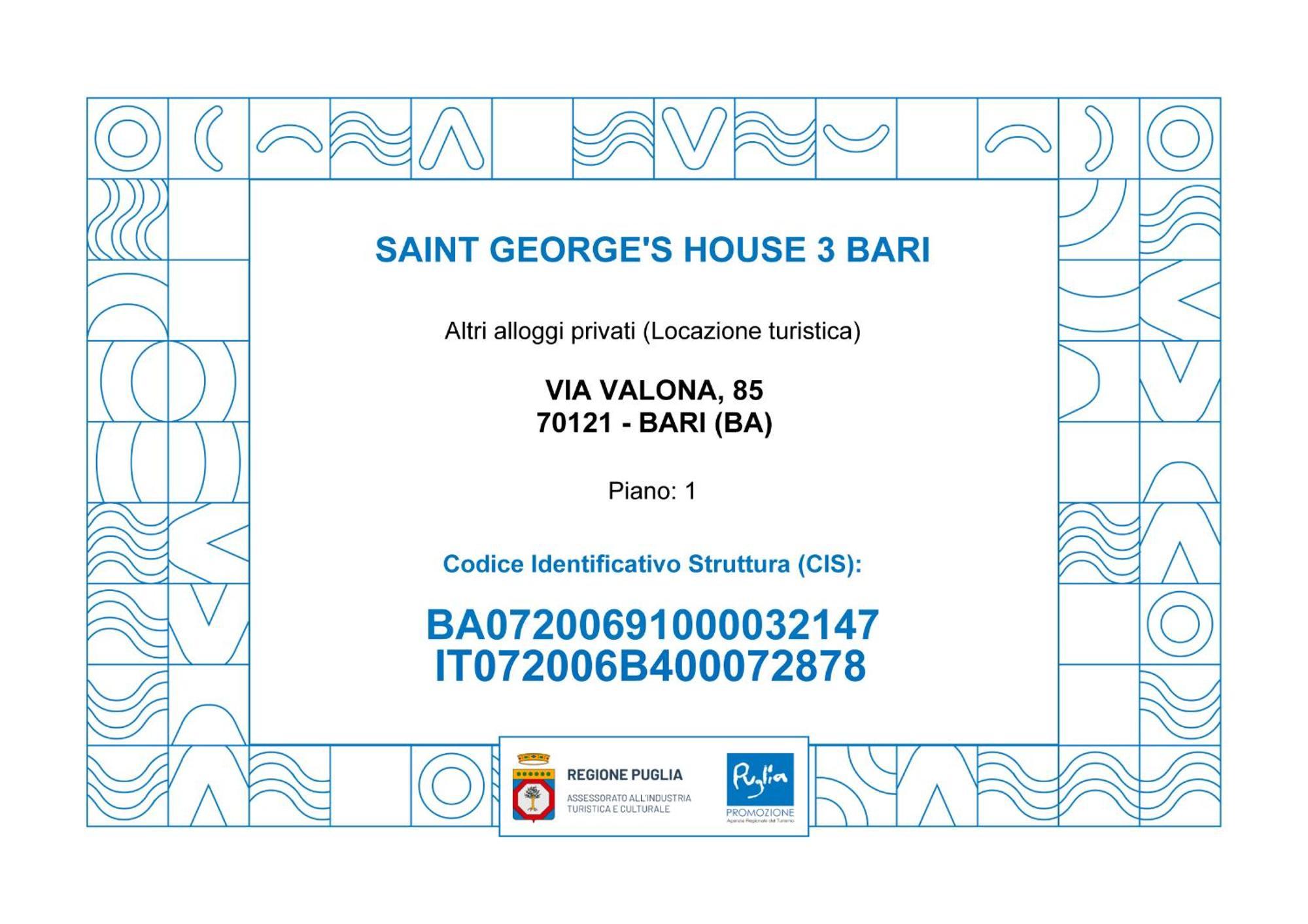 Saint George'S House 3 Bari Exterior foto